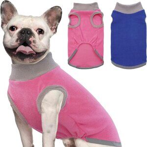 2 pcs New IDOMIK Dog Pullover Fleece - Large